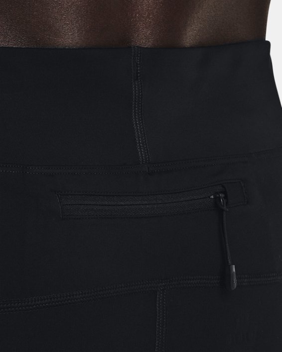 Men's UA Speedpocket Tights, Black, pdpMainDesktop image number 4